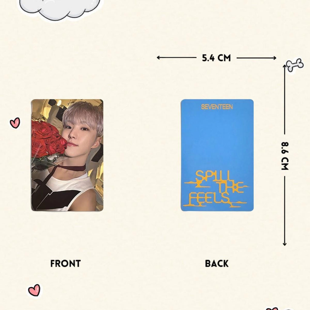 Seventeen Spill the Feels Photocard - Kpop Merchandise View 4