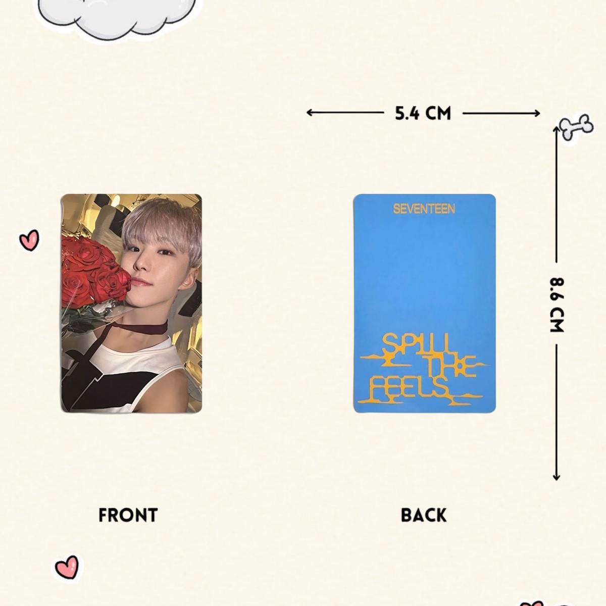 Seventeen Spill the Feels Photocard - Kpop Merchandise View 4