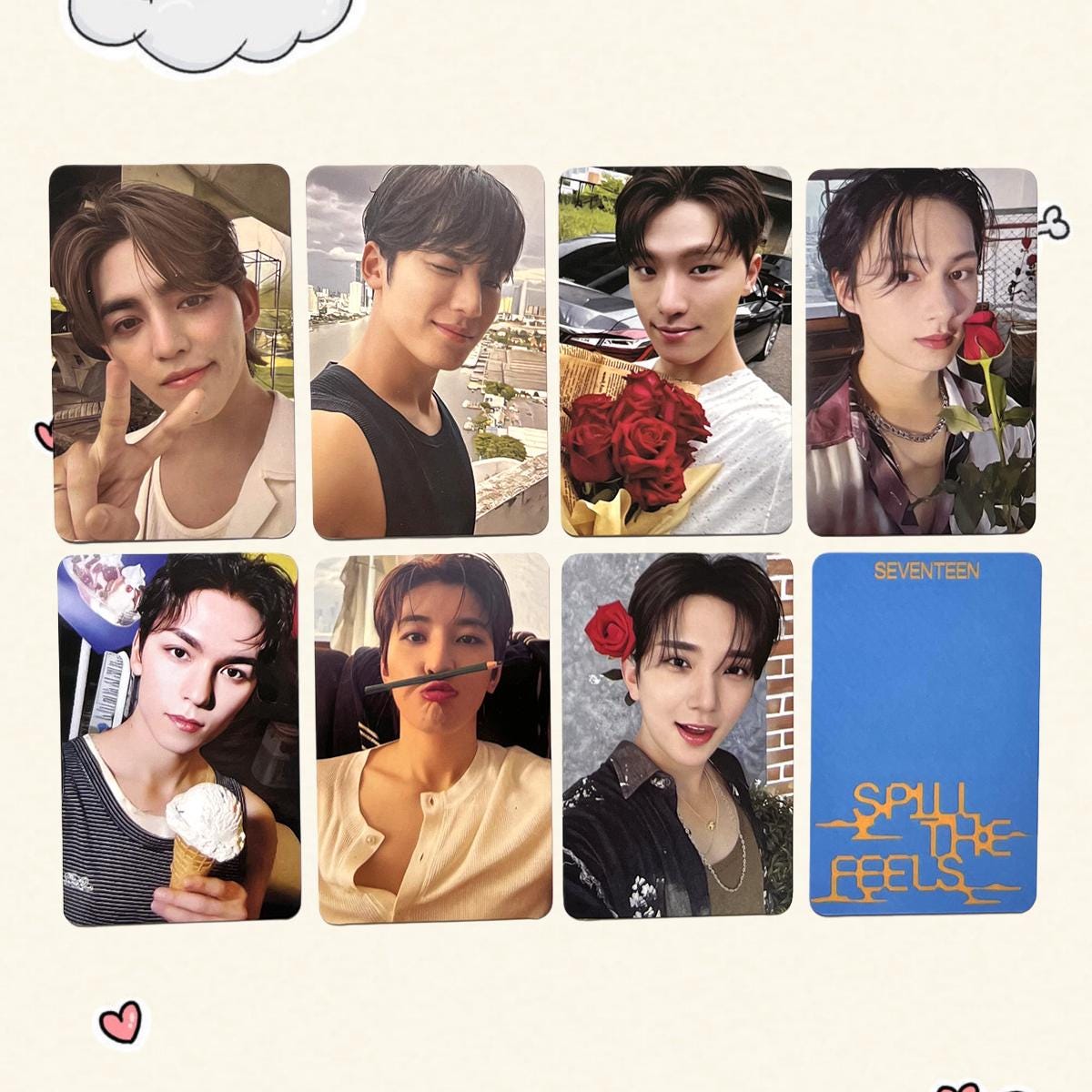 Seventeen Spill the Feels Photocard - Kpop Merchandise View 2