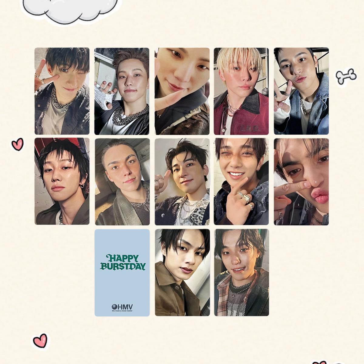 Seventeen Happy Burstday Potocards, S.Coups, Jeongha... - Kpop Merchandise View 2