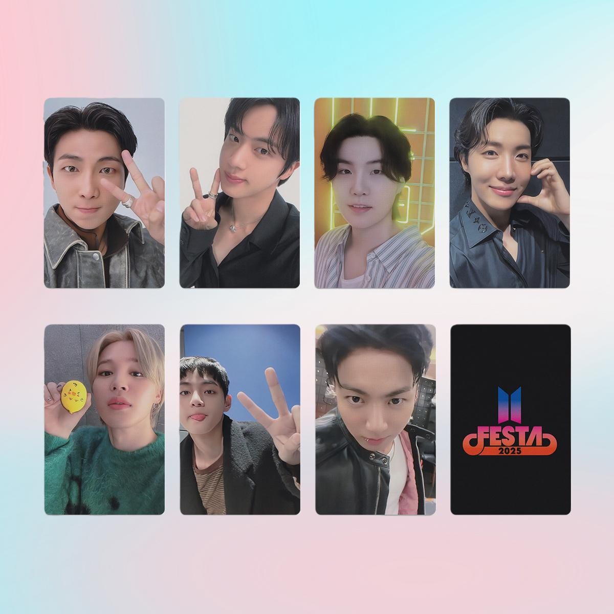 BTS 2025 Festa Photocard - Kpop Merchandise View 4