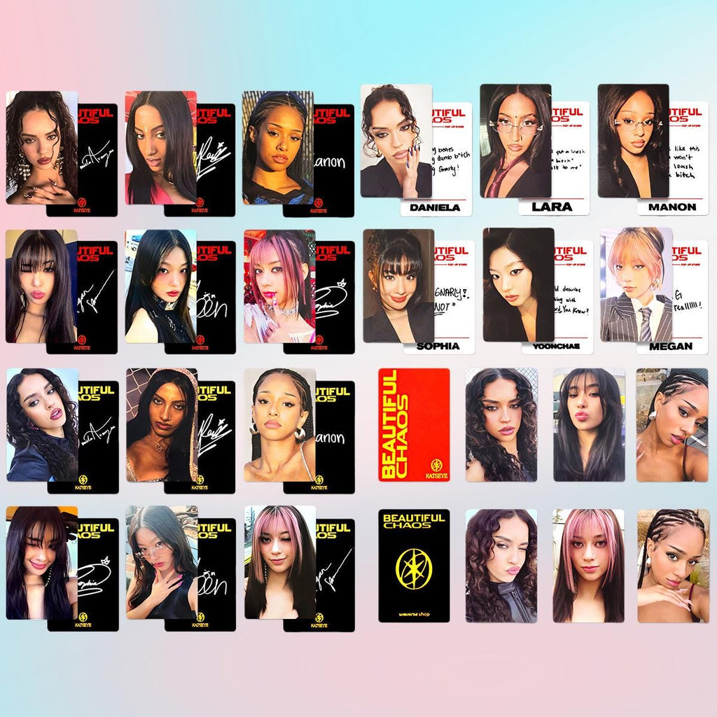 KATSEYE Beautiful Chaos Photocard - Kpop Merchandise View 1