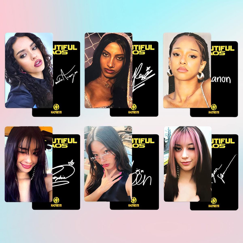 KATSEYE Beautiful Chaos Photocard - Kpop Merchandise View 5