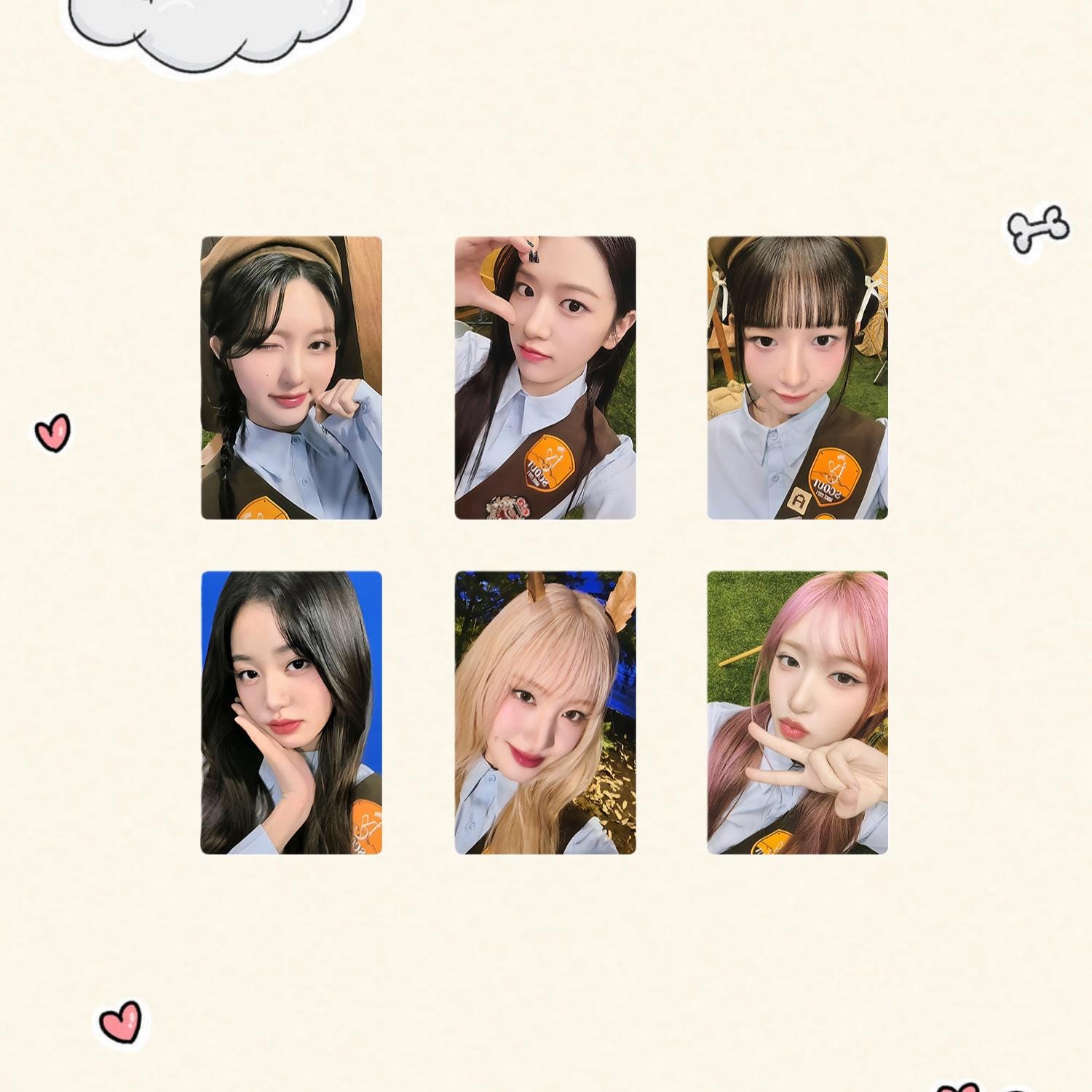 The 3rd Fan Concert IVE Scout Photocard - Kpop Merchandise View 6