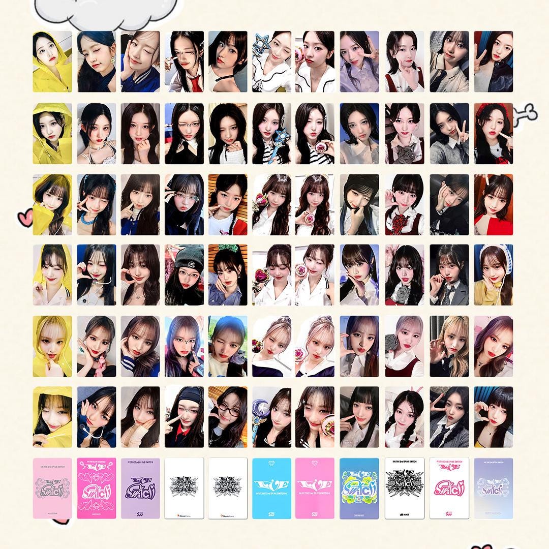 IVE Switch Photocard - Kpop Merchandise View 1
