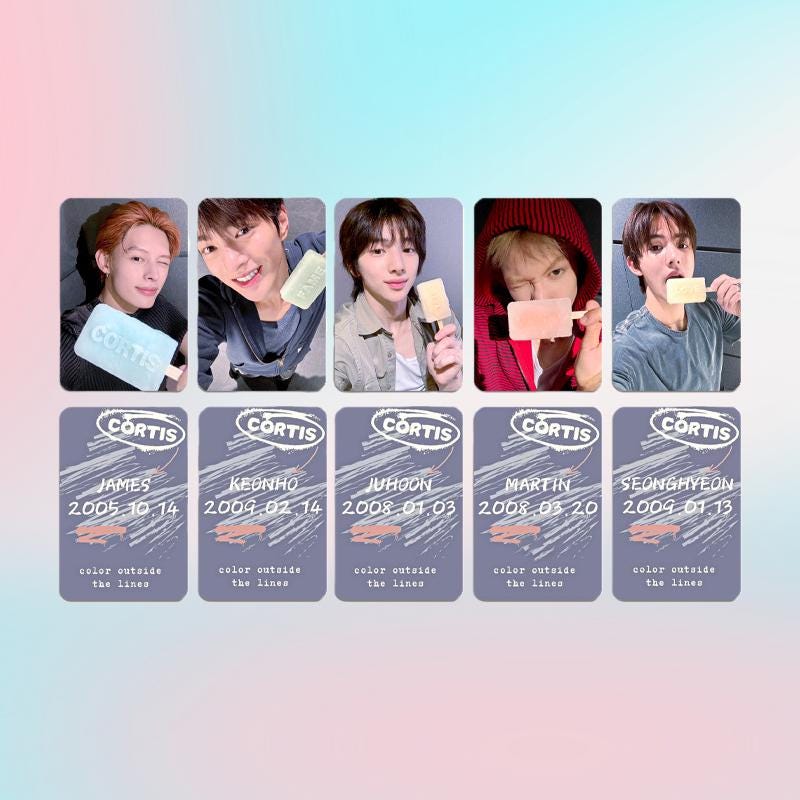 CORTIS Photocard - Kpop Merchandise View 1