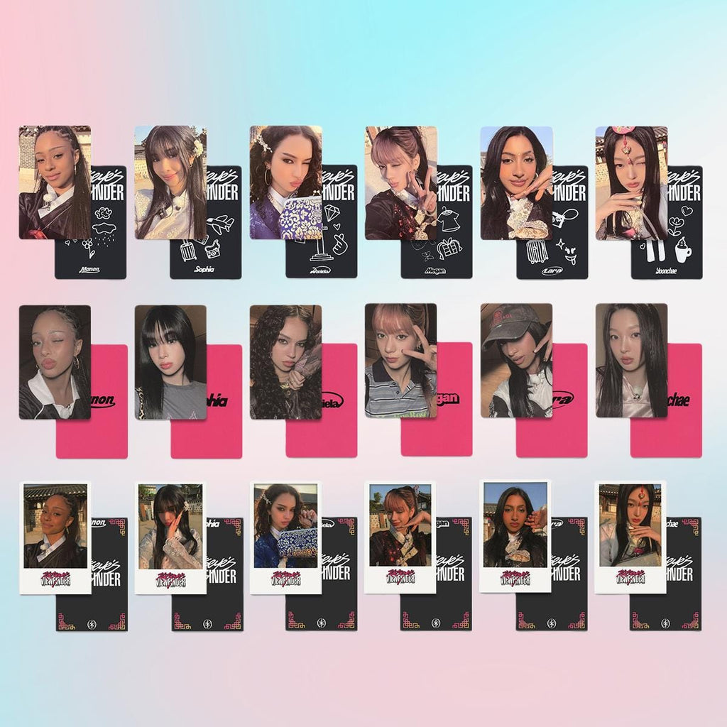 KATSEYE Viewfinder in Soul Photocard - Kpop Merchandise View 1