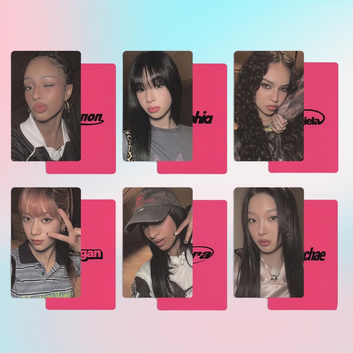 KATSEYE Viewfinder in Soul Photocard - Kpop Merchandise View 3