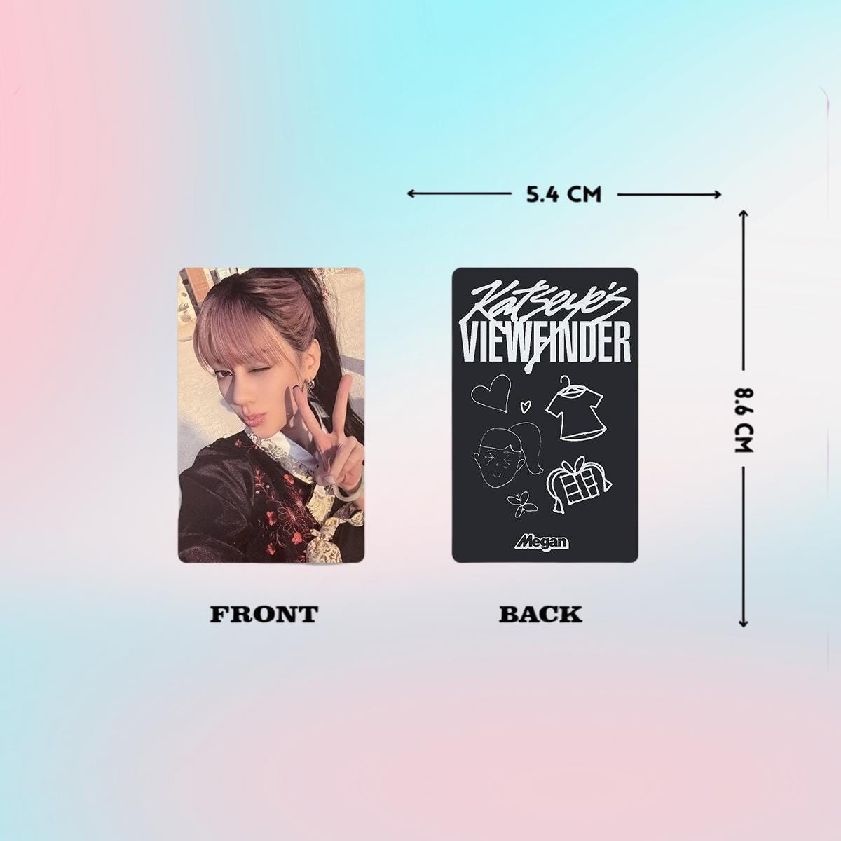 KATSEYE Viewfinder in Soul Photocard - Kpop Merchandise View 5
