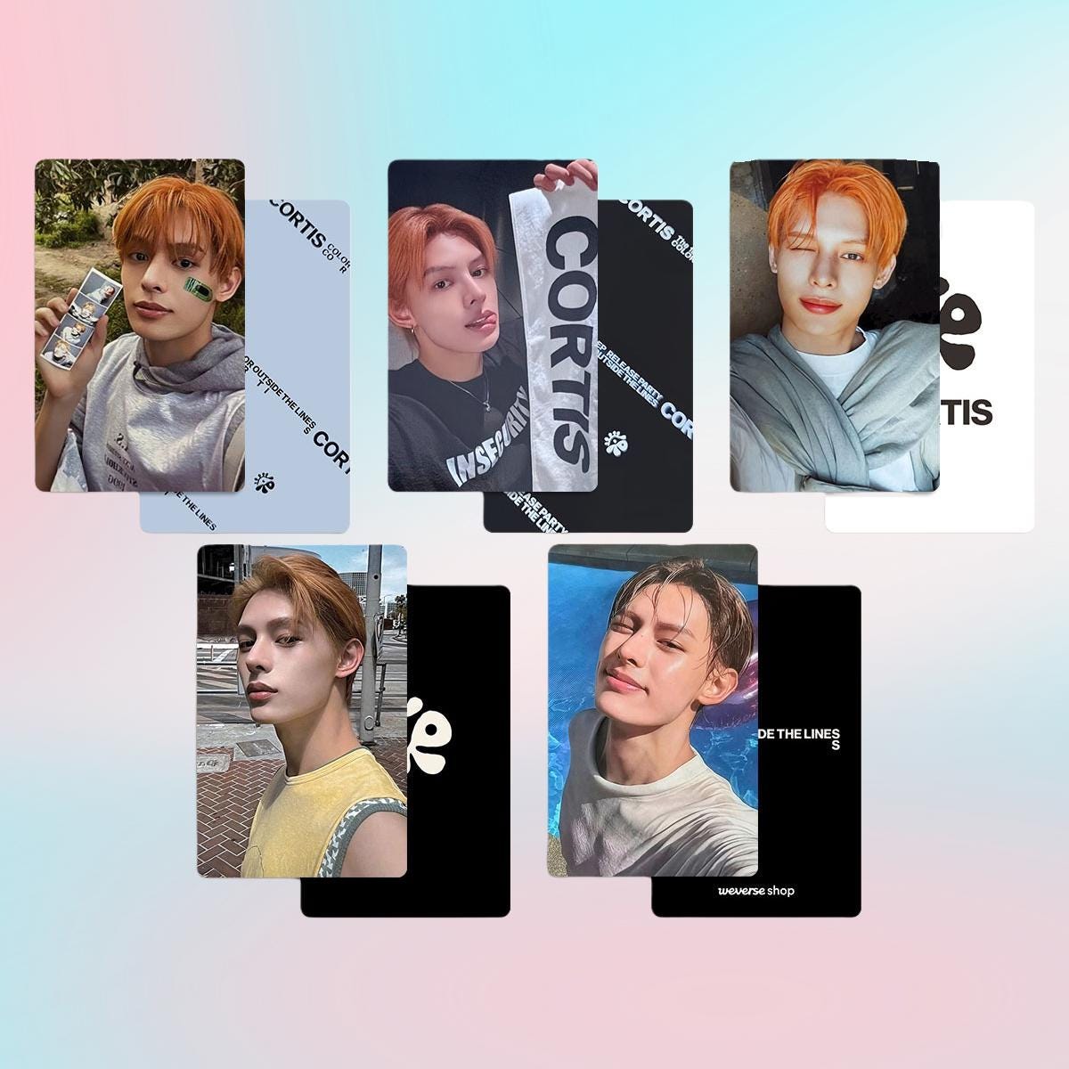 CORTIS Solo Album Photocard - Kpop Merchandise View 3