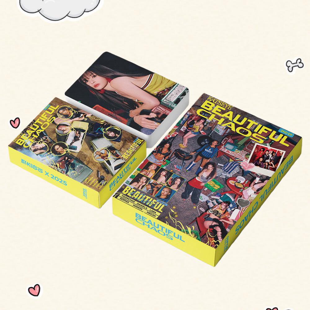 Katseye Beautiful Chaos Photocard - Kpop Merchandise View 3