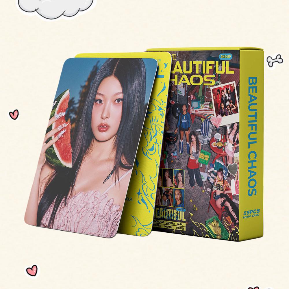 Katseye Beautiful Chaos Photocard - Kpop Merchandise View 2