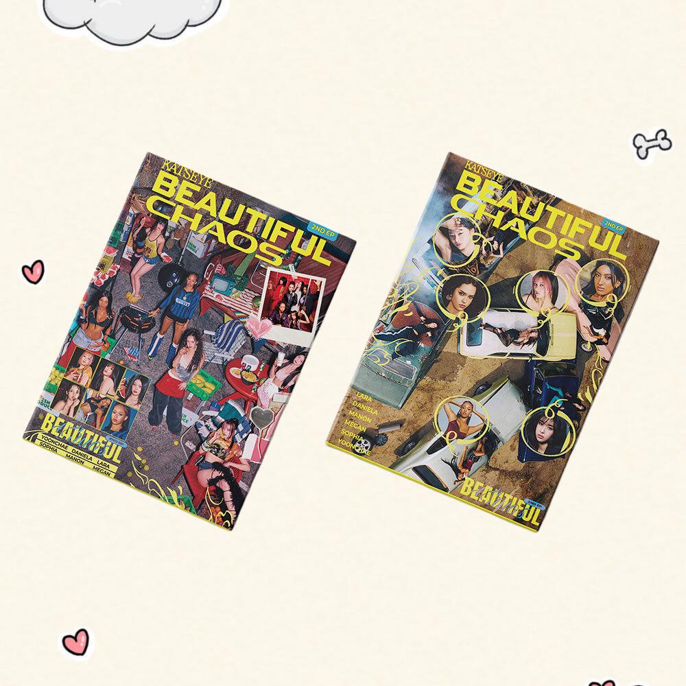 Katseye Beautiful Chaos Photocard - Kpop Merchandise View 4