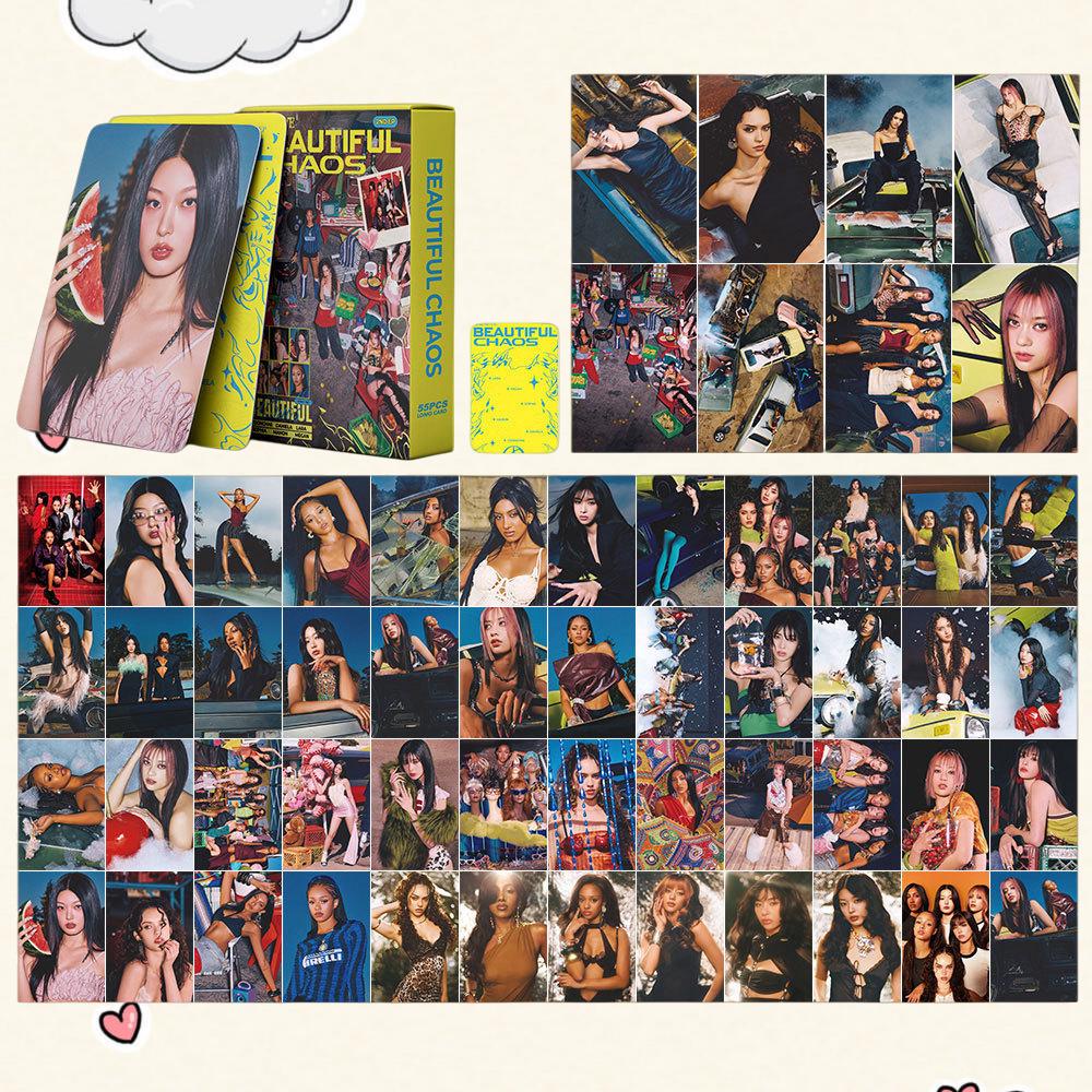 Katseye Beautiful Chaos Photocard - Kpop Merchandise View 1