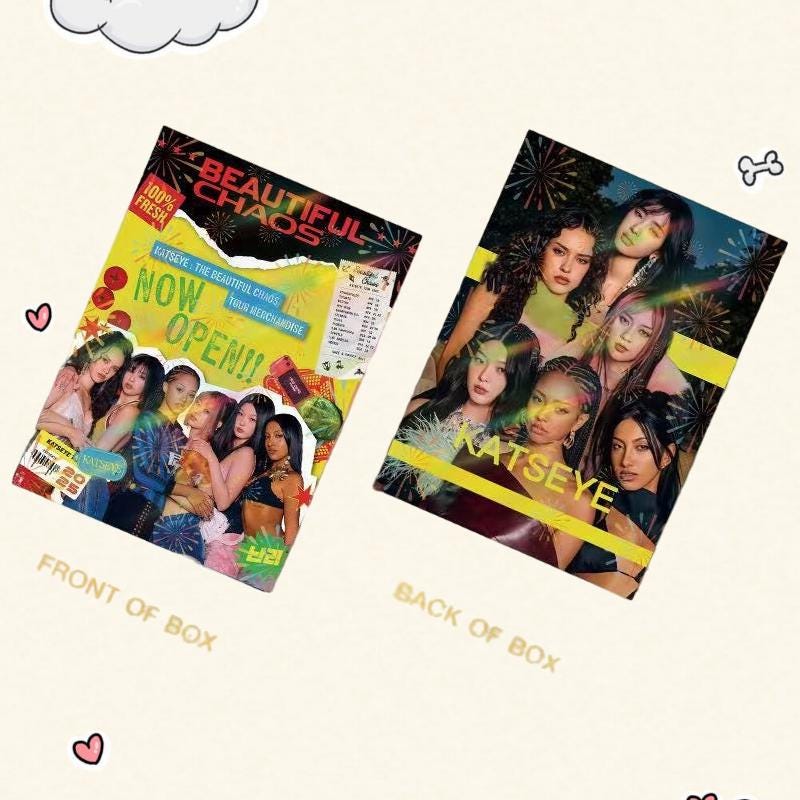 Katseye Now Open Photocard - Kpop Merchandise View 3
