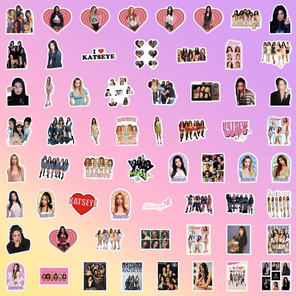 Katseye Sticker - Kpop Merchandise View 6