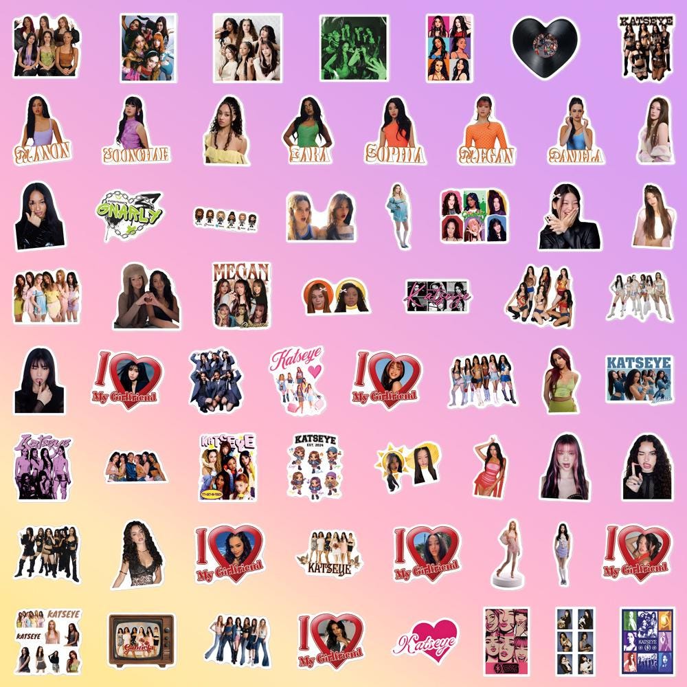 Katseye Sticker - Kpop Merchandise View 7