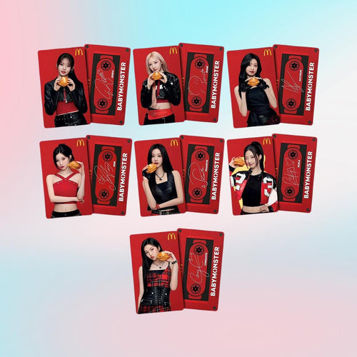 Babymonster McDonald’s Photocard Photocard Set - Kpop Merchandise View 1