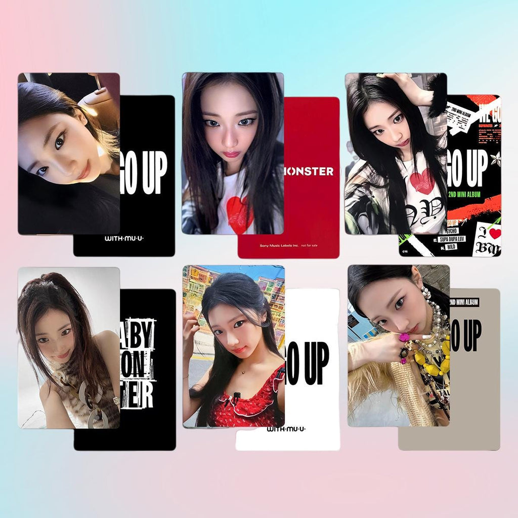 Babymonster We Go Up Photocard Photocard Set - Kpop Merchandise View 9
