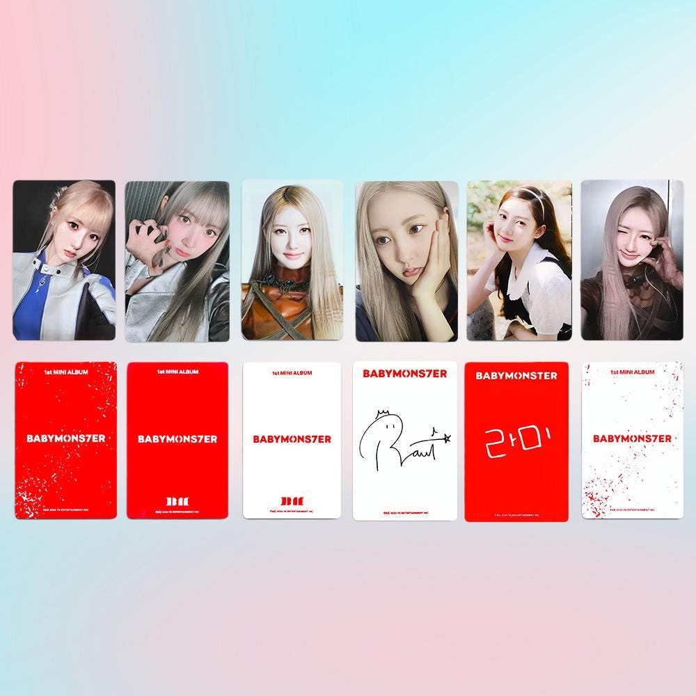 Babymonster Babymons7er Photocard Photocard Set - Kpop Merchandise View 5