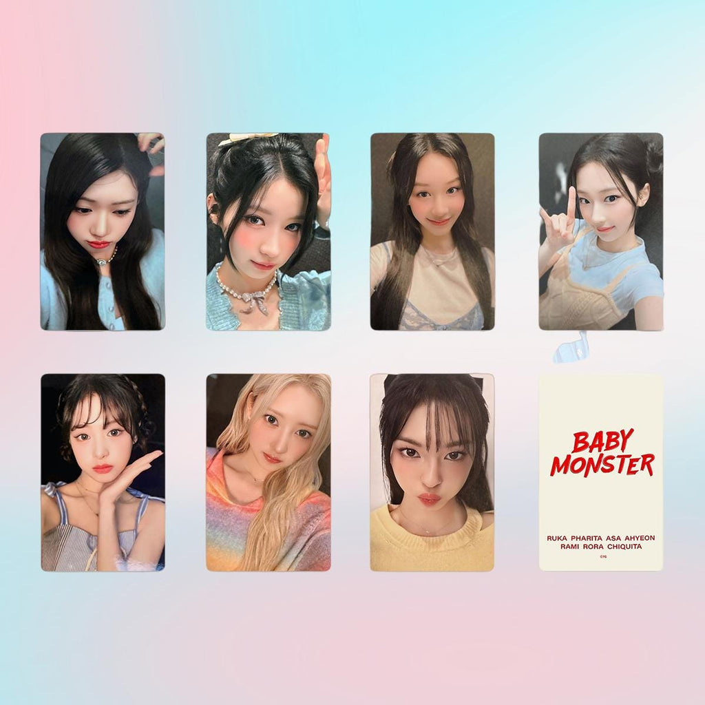 Babymonster Photocard Photocard Set - Kpop Merchandise View 3