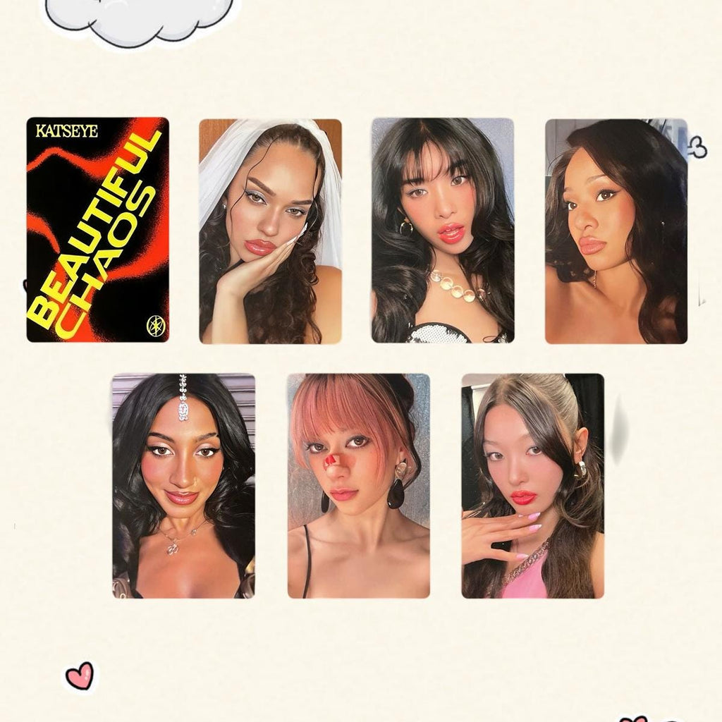 Katseye Beautiful Chaos Photocard - Kpop Merchandise View 3