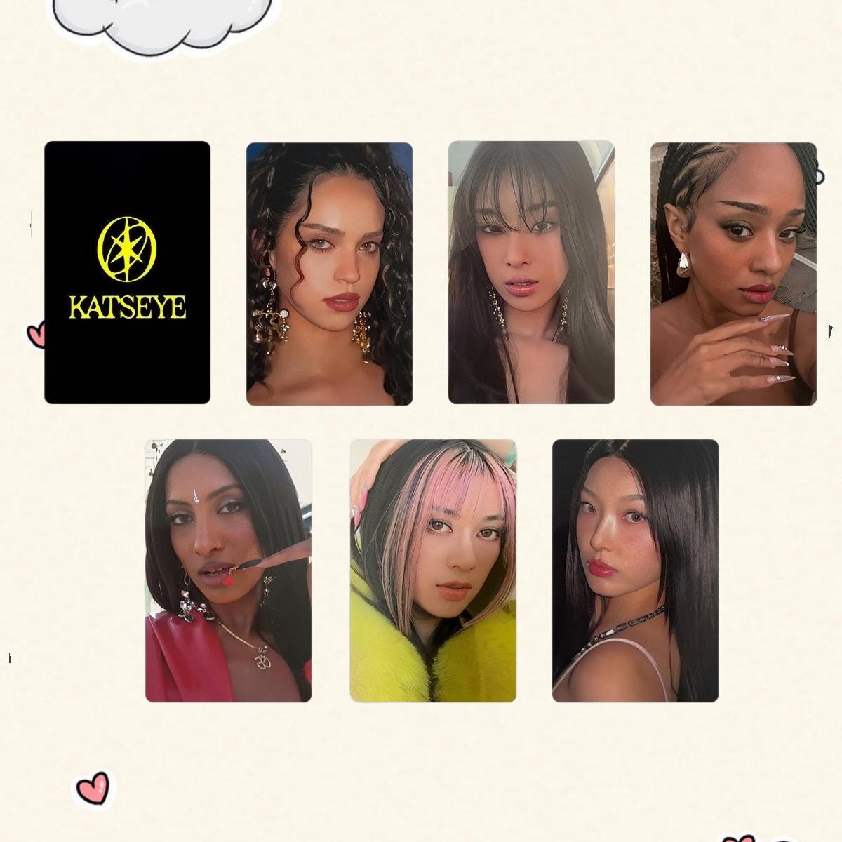 Katseye Beautiful Chaos Photocard - Kpop Merchandise View 4