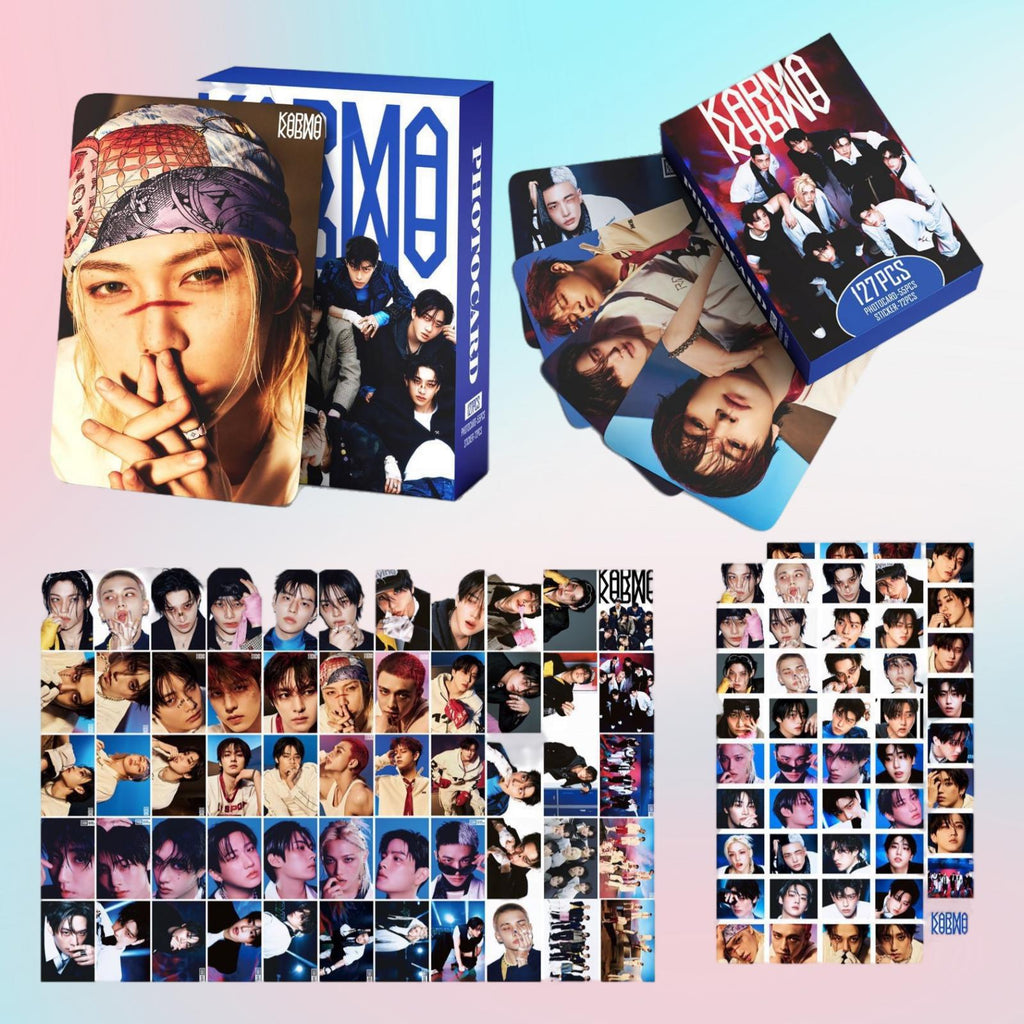 Stray Kids Karma Photocard Photocard Set - Kpop Merchandise View 1