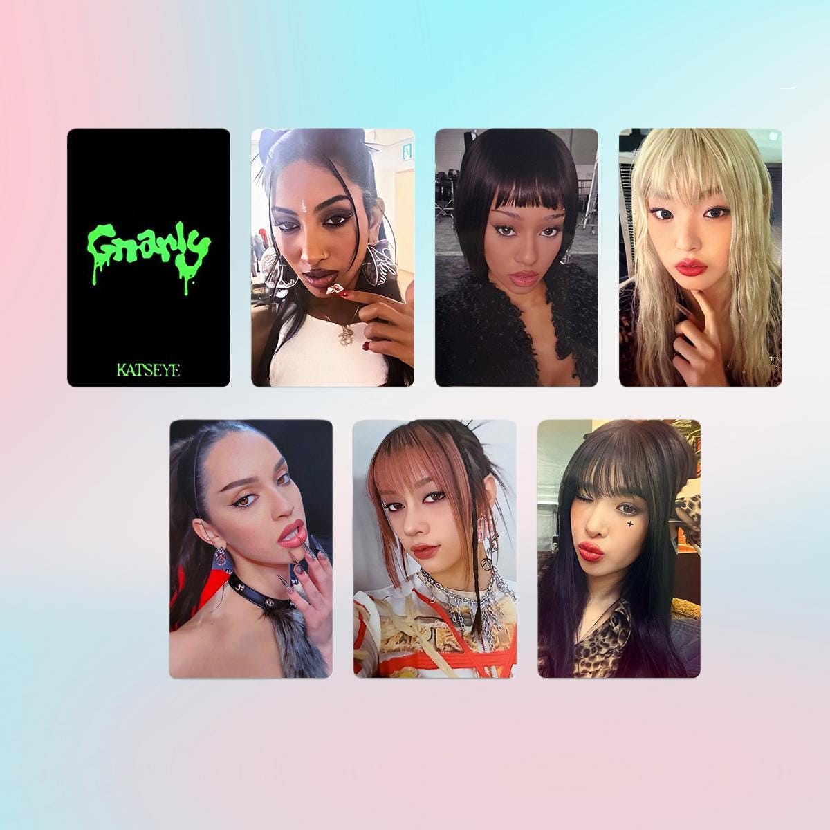 KATSEYE Gnalry Photocard - Kpop Merchandise View 2