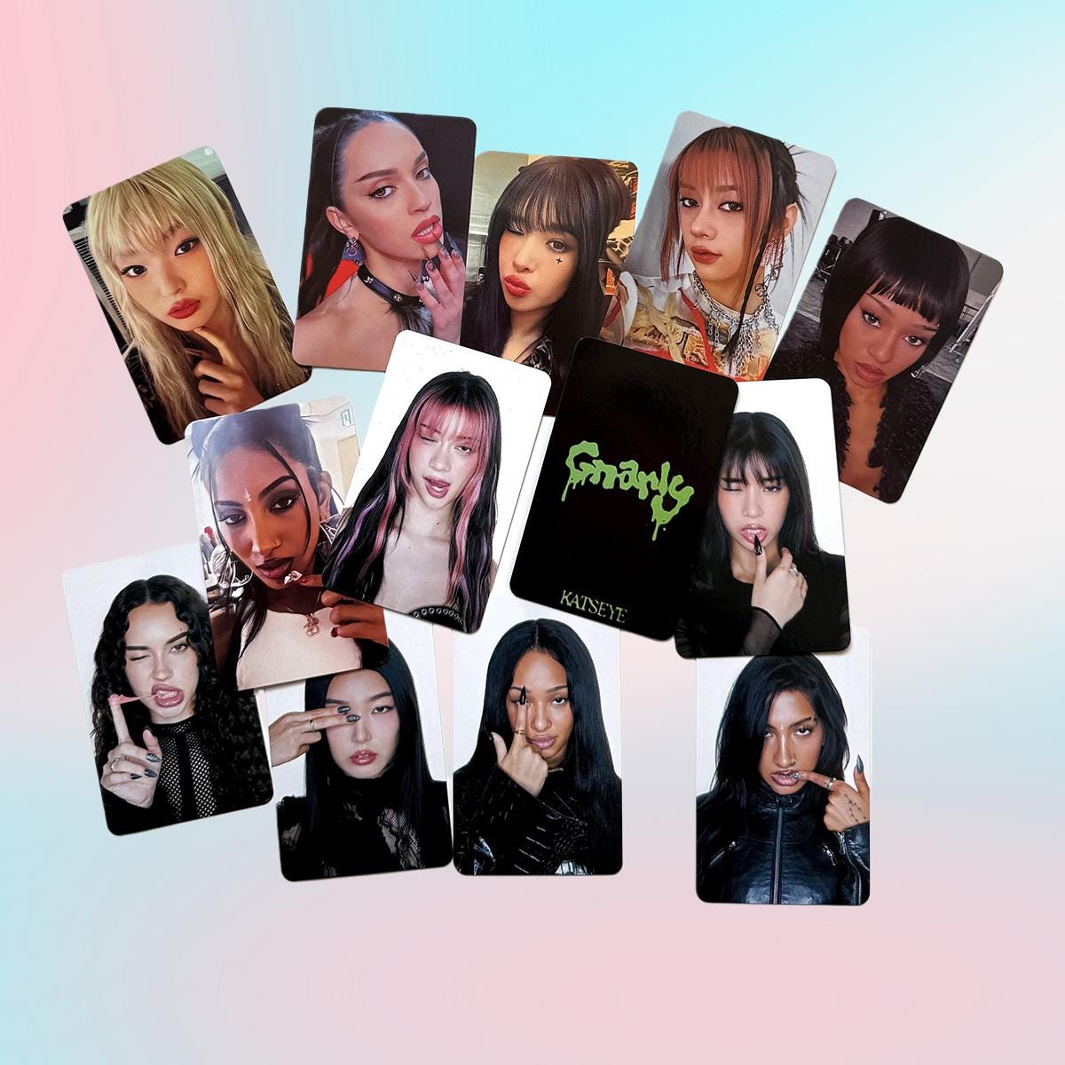 KATSEYE Gnalry Photocard - Kpop Merchandise View 4