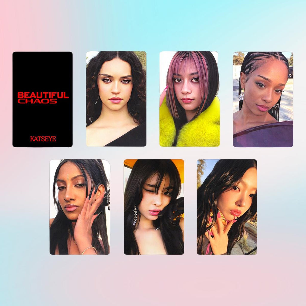 KATSEYE Beautiful Chaos Photocard - Kpop Merchandise View 5