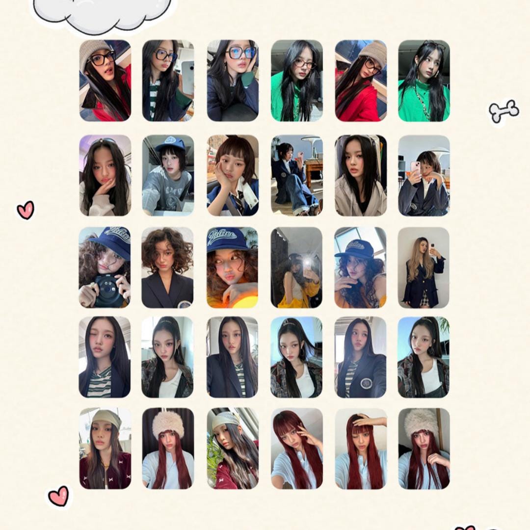 Newjeans How Sweet WVS Photocard - Kpop Merchandise View 1