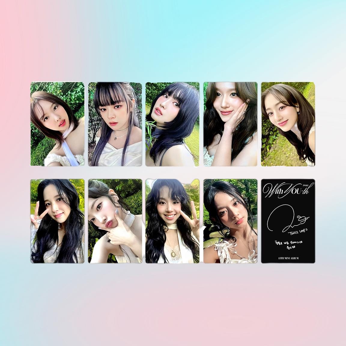 Twice With YOU-th Photocard - Kpop Merchandise View 2