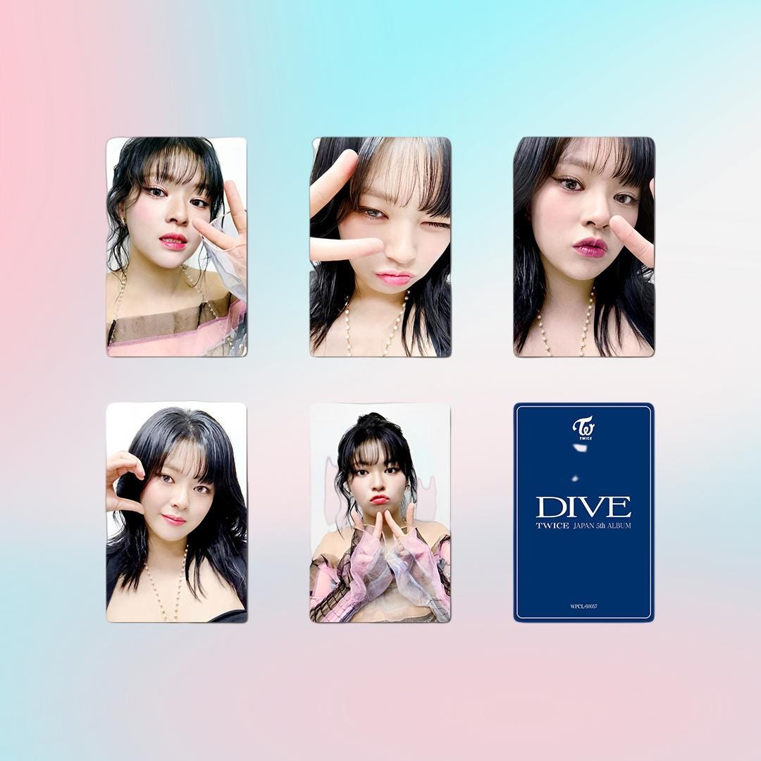 Twice DIVE Photocard - Kpop Merchandise View 3