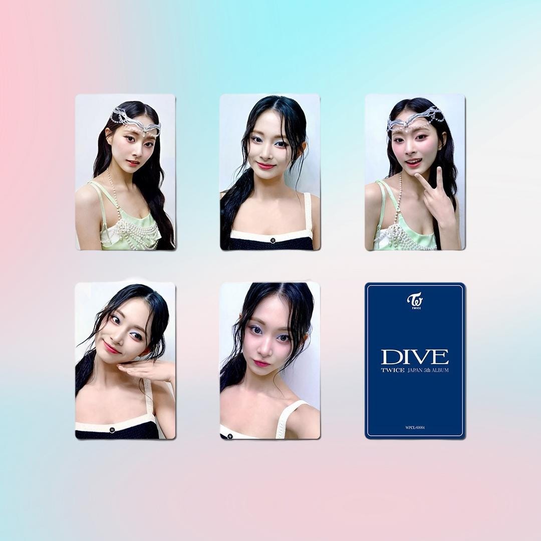 Twice DIVE Photocard - Kpop Merchandise View 10