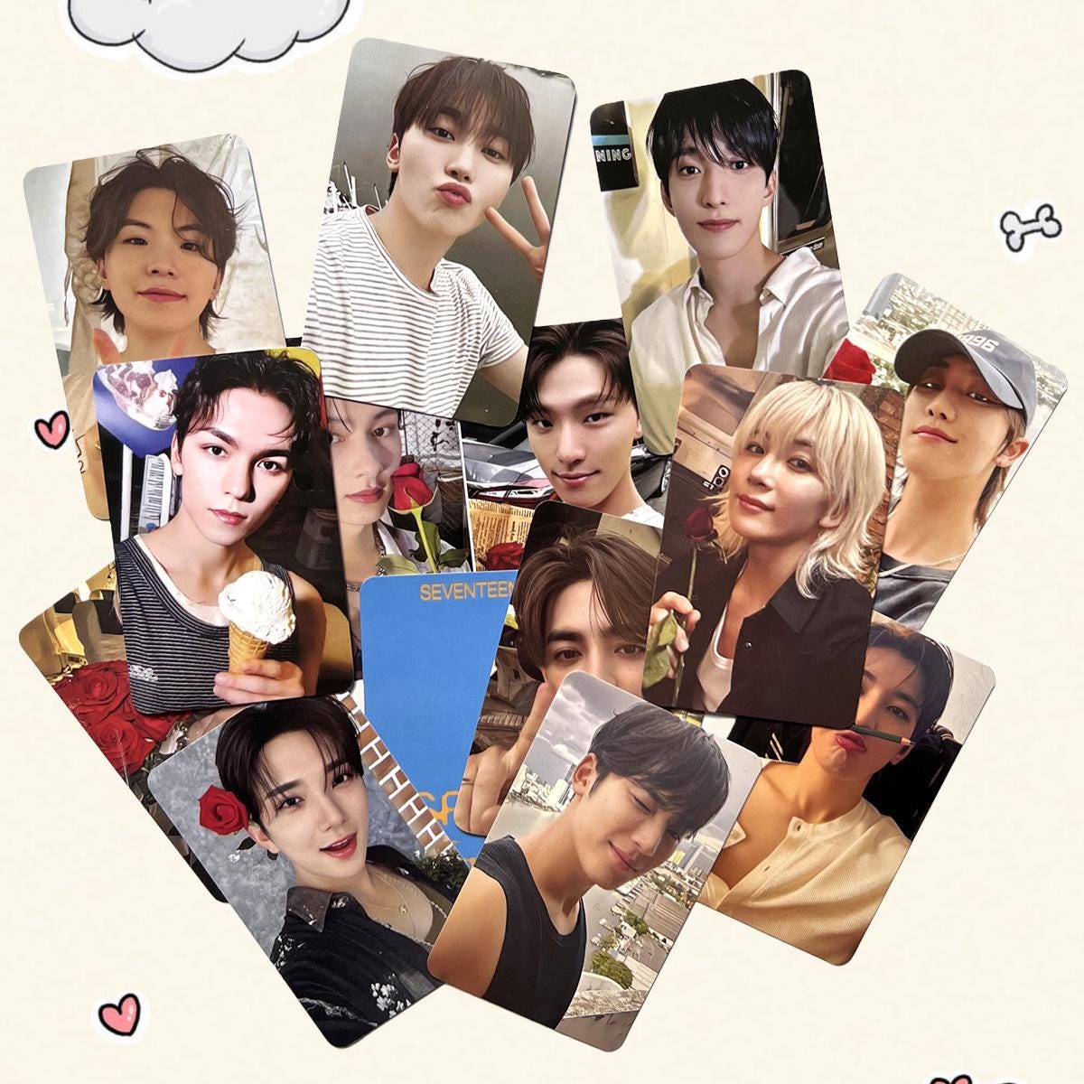Seventeen Spill the Feels Photocard - Kpop Merchandise View 3