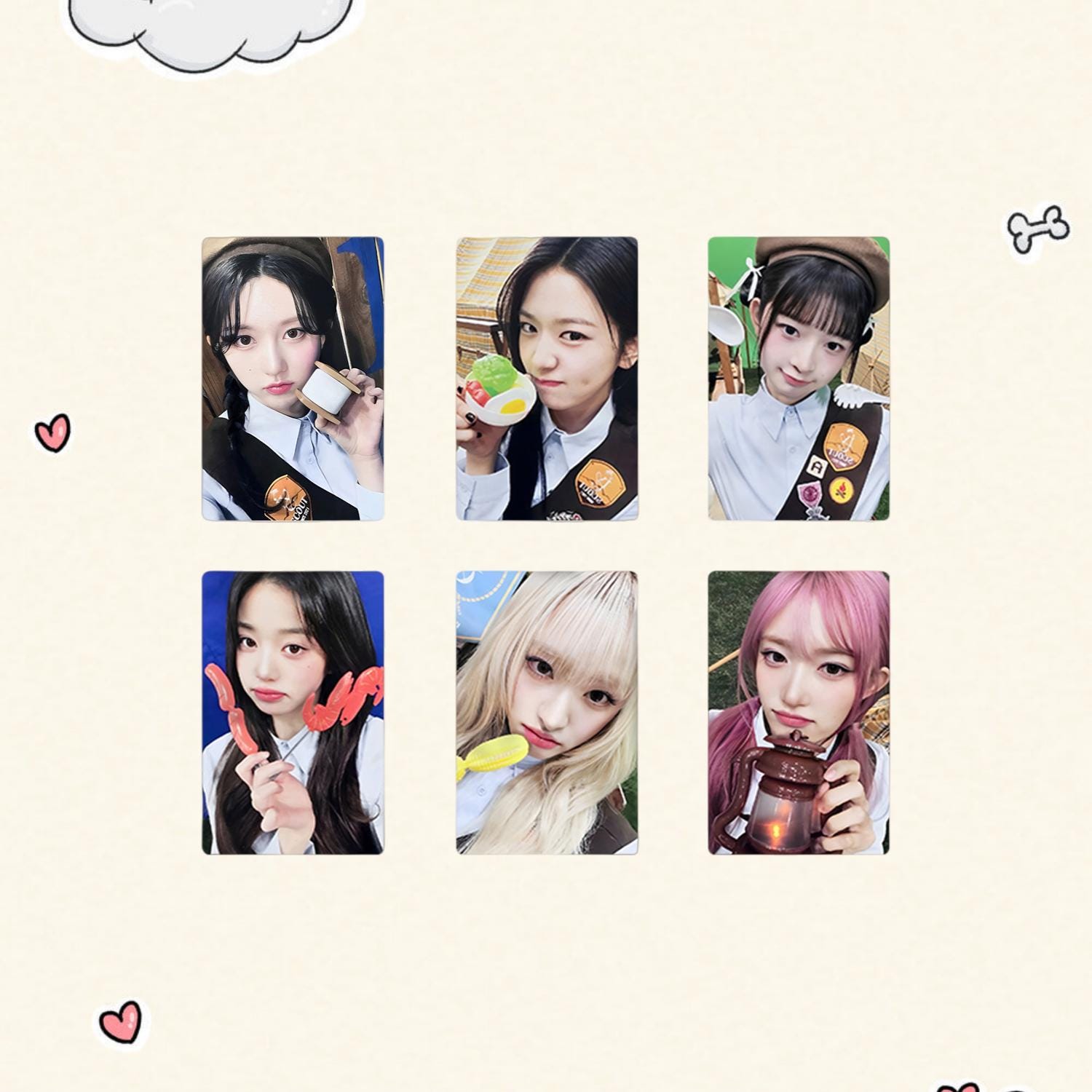 The 3rd Fan Concert IVE Scout Photocard - Kpop Merchandise View 2