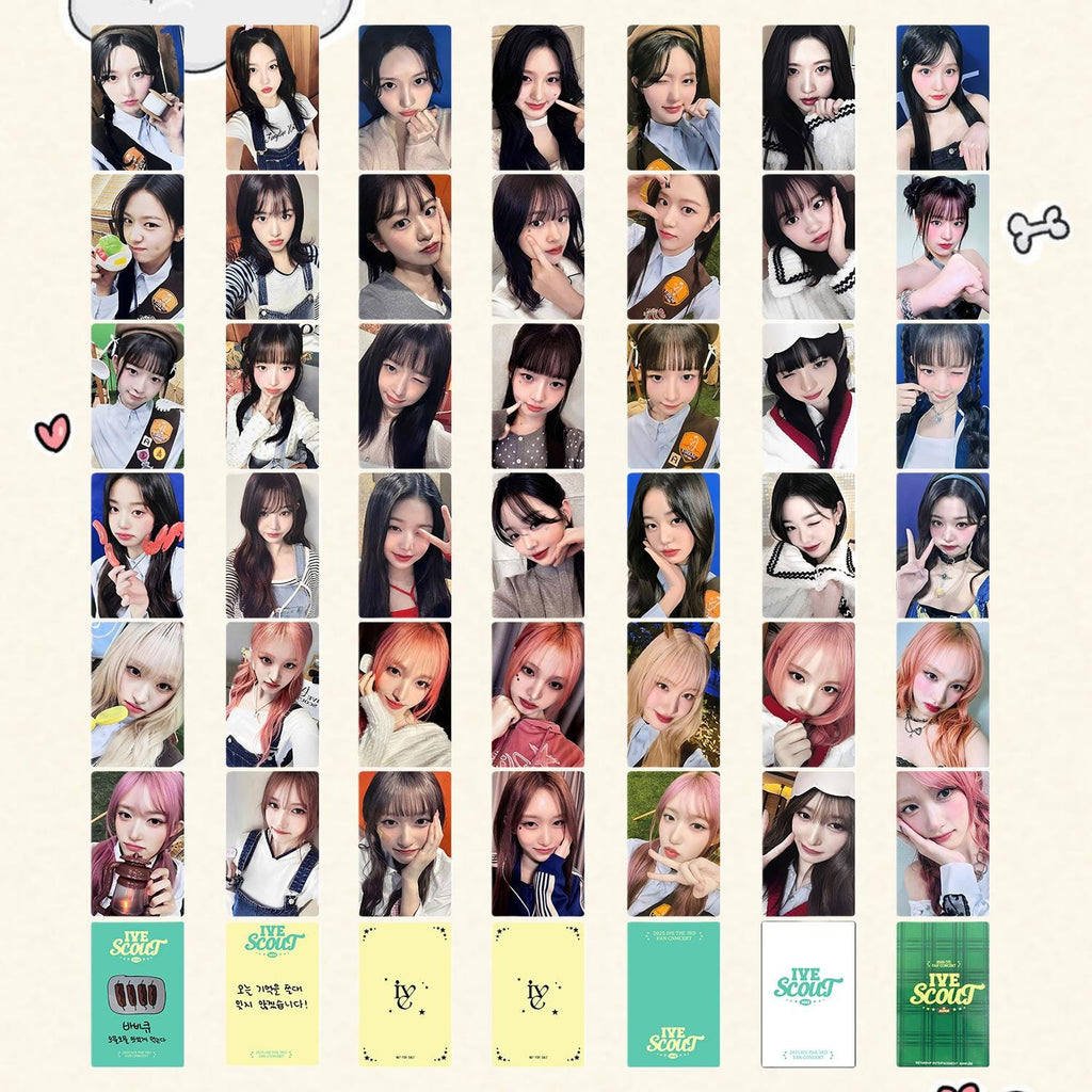 The 3rd Fan Concert IVE Scout Photocard - Kpop Merchandise View 1