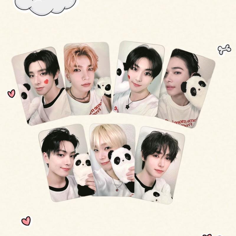 Enhypen ROMANCE UNTOLD Potocards 7PCS Photocard Set - Kpop Merchandise View 3