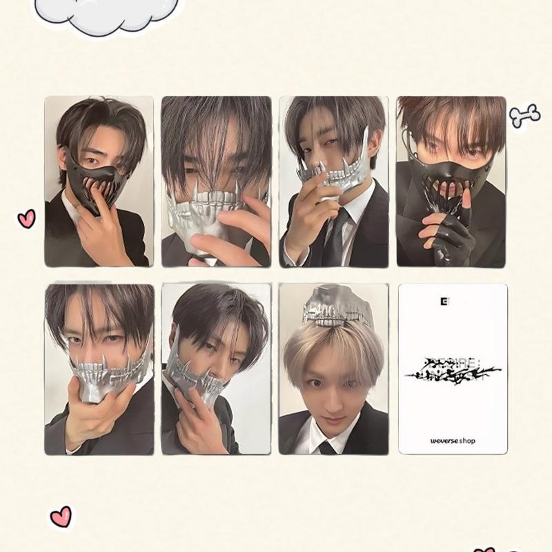Enhypen DESIRE：UNLEASH Potocards 7PCS Photocard Set - Kpop Merchandise View 1