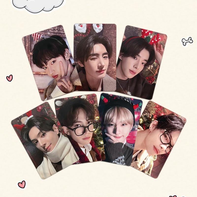 Enhypen ROMANCE UNTOLD Potocards 7PCS, KBS Christmas... - Kpop Merchandise View 4