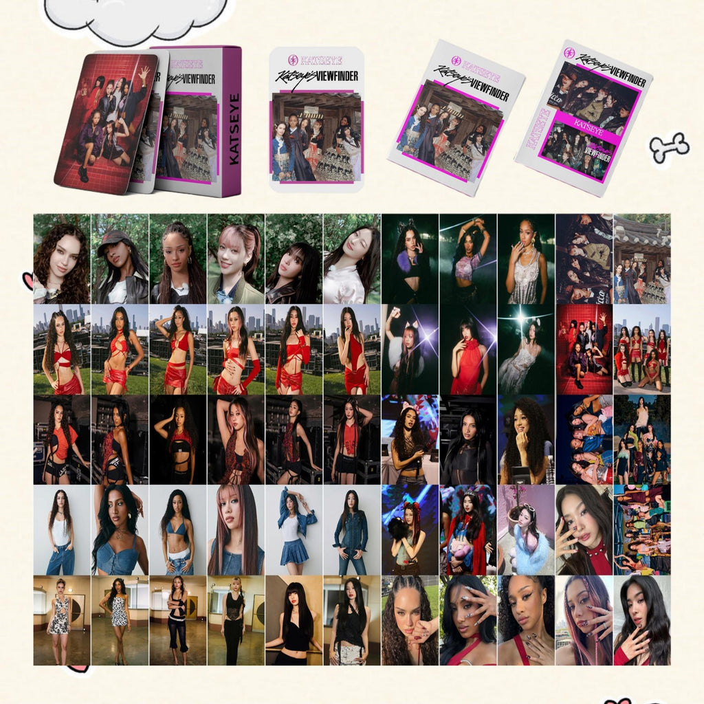Katseye Viewfinder Photocard - Kpop Merchandise View 1