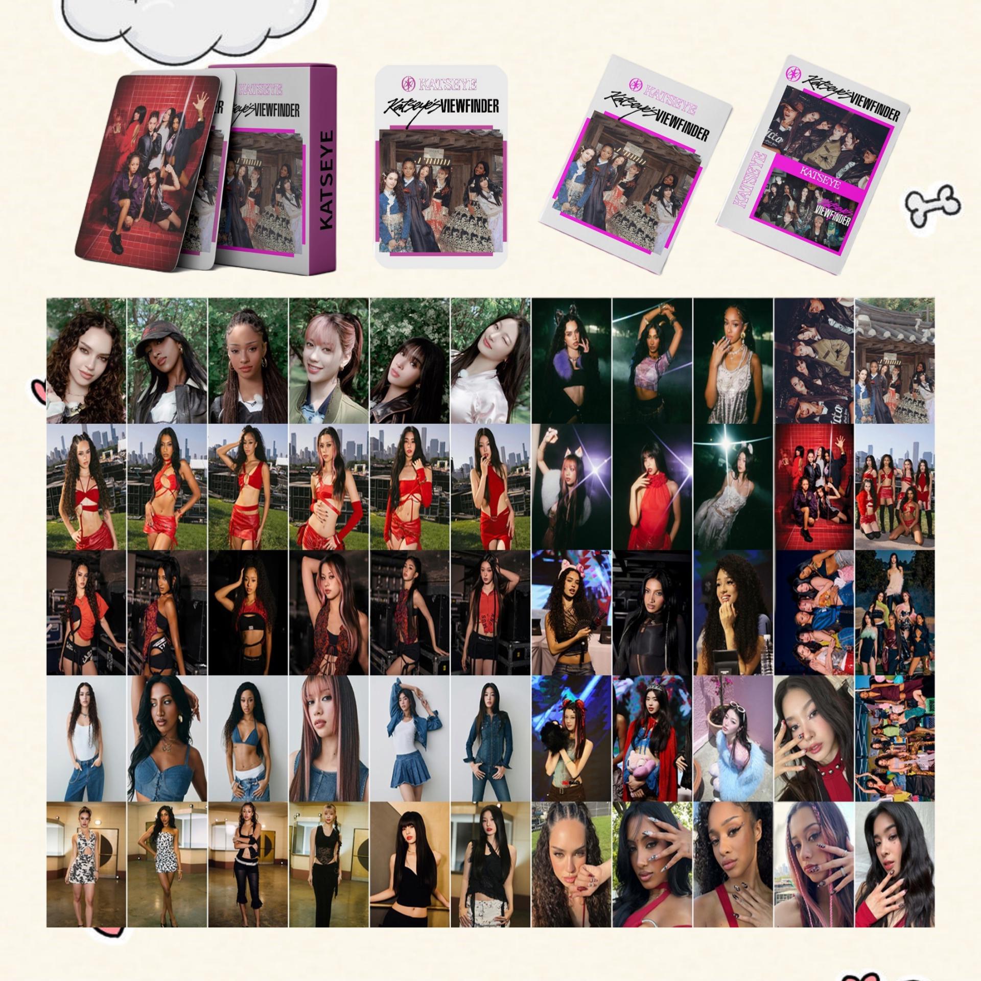 Katseye Viewfinder Photocard - Kpop Merchandise View 1