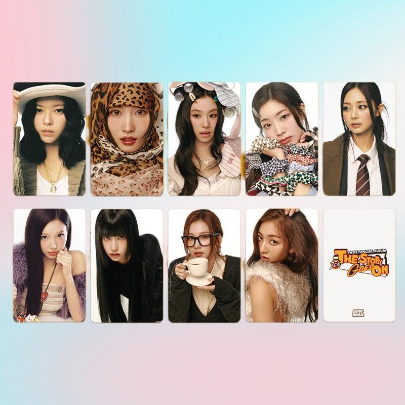 Twice TEN The Story Goes On Photocard - Kpop Merchandise View 5