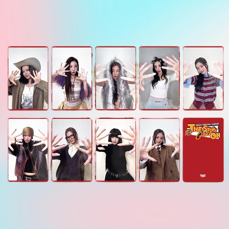 Twice TEN The Story Goes On Photocard - Kpop Merchandise View 4