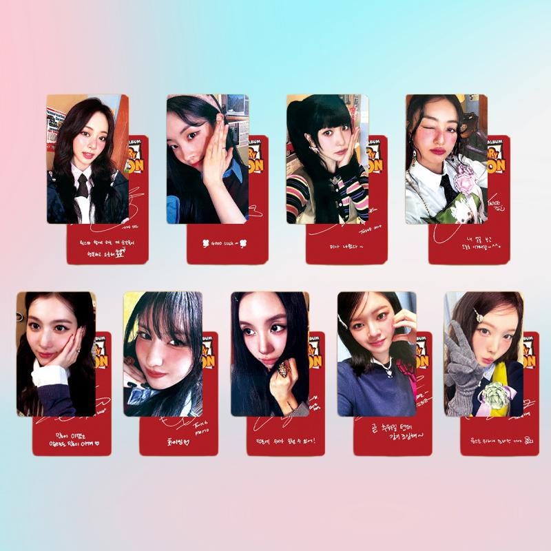 Twice TEN The Story Goes On Photocard - Kpop Merchandise View 2