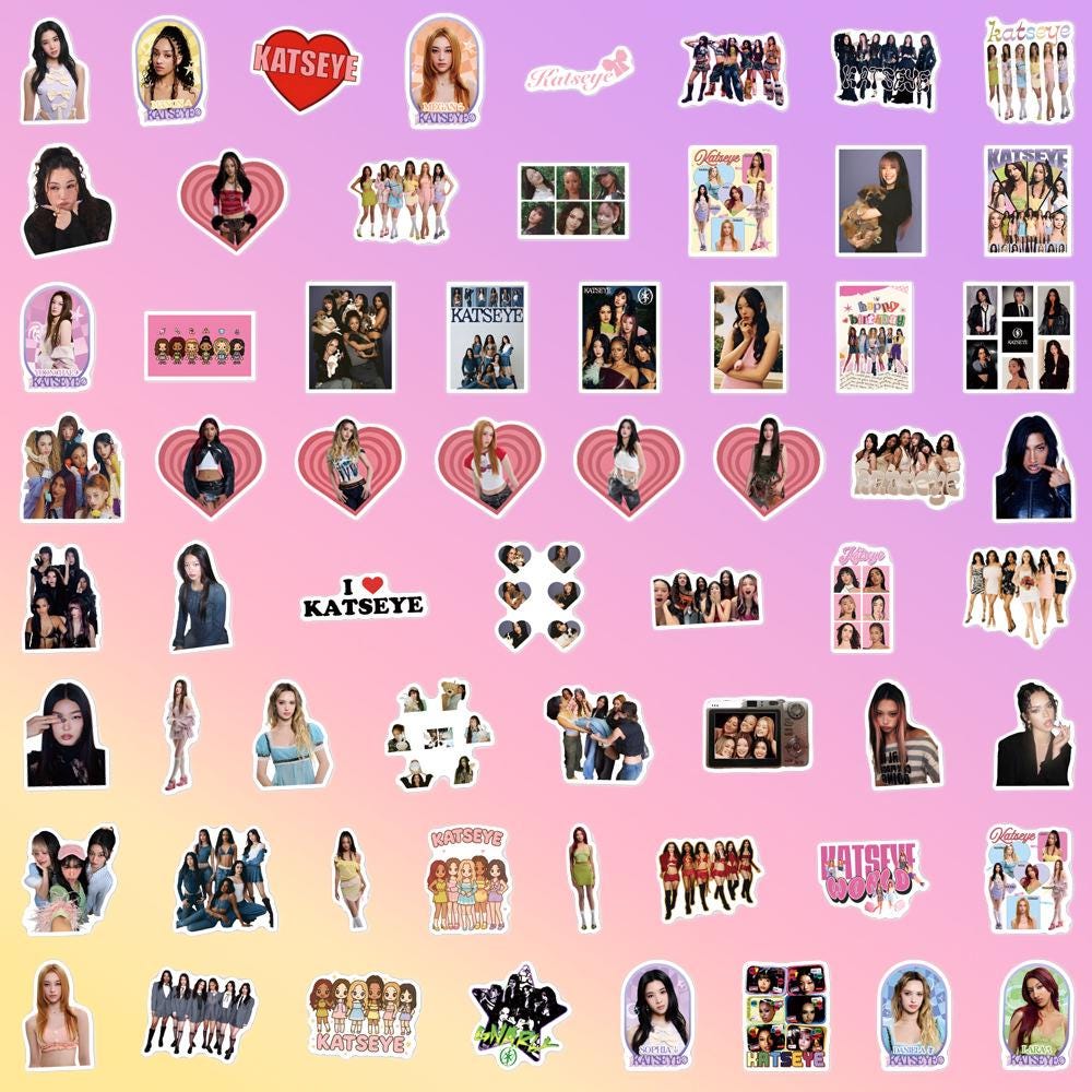 Katseye Sticker - Kpop Merchandise View 4