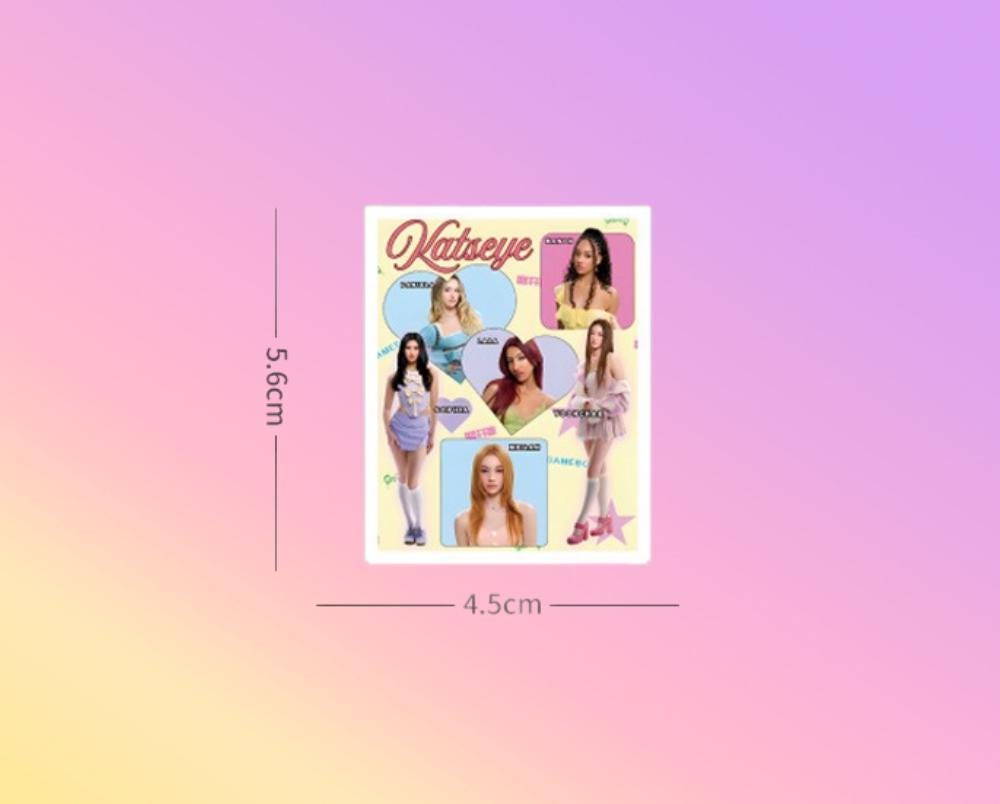 Katseye Sticker - Kpop Merchandise View 8