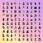 Katseye Sticker - Kpop Merchandise View 2