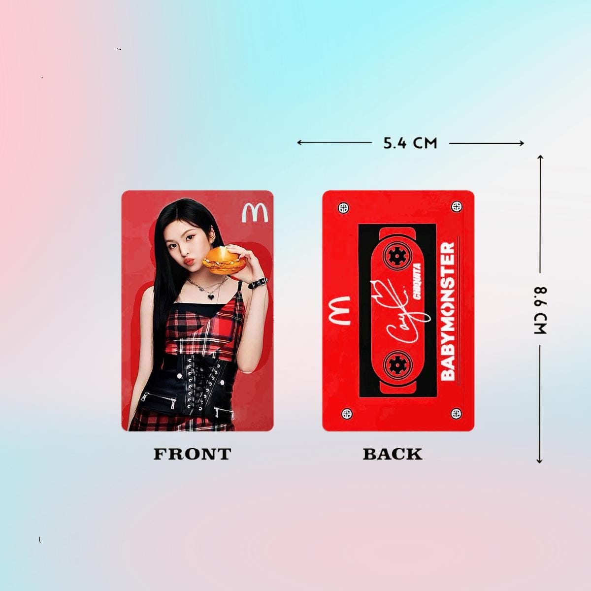 Babymonster McDonald’s Photocard Photocard Set - Kpop Merchandise View 3